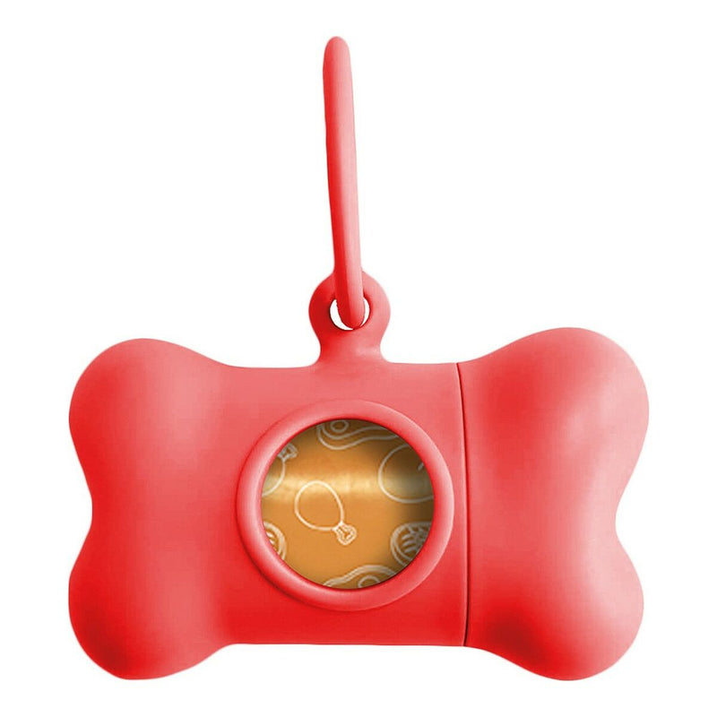 Kakkapussikotelo United Pets Bon Ton Classic Punainen 8 x 4,2 x 5 cm