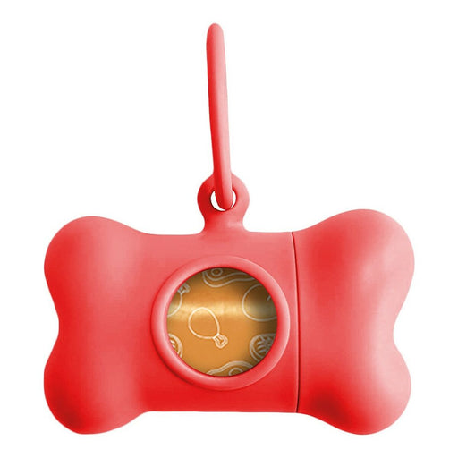 Kakkapussikotelo United Pets Bon Ton Classic Punainen 8 x 4,2 x 5 cm