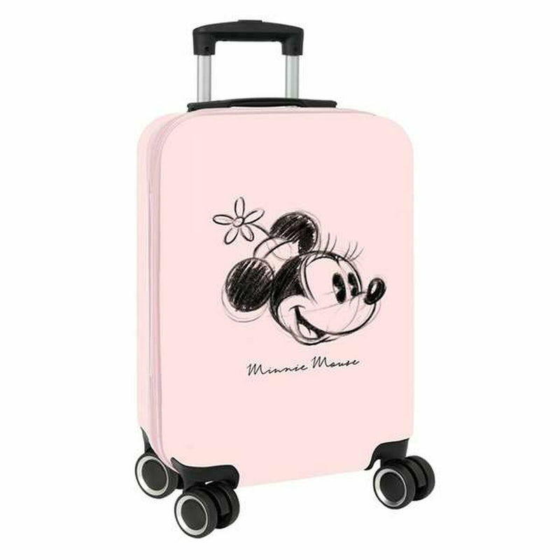 Lasten matkalaukku / Käsimatkatavaralaukku MINNIE MOUSE Pinkki 20'' 20 L 34,5 x 55 x 20 cm