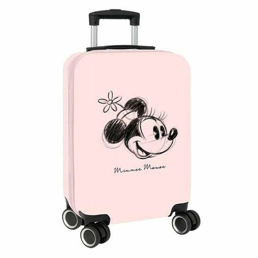 Lasten matkalaukku / Käsimatkatavaralaukku MINNIE MOUSE Pinkki 20'' 20 L 34,5 x 55 x 20 cm