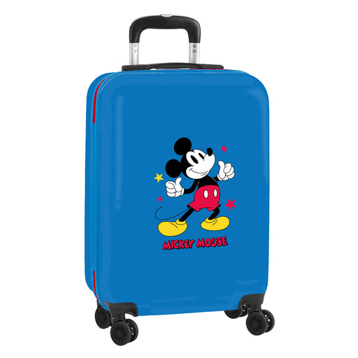Lasten matkalaukku / käsimatkatavaralaukku MICKEY MOUSE Sininen 20'' 20 L 34,5 x 55 x 20 cm