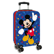 Lasten matkalaukku / käsimatkatavaralaukku MICKEY Sininen 20'' 20 L 34,5 x 55 x 20 cm