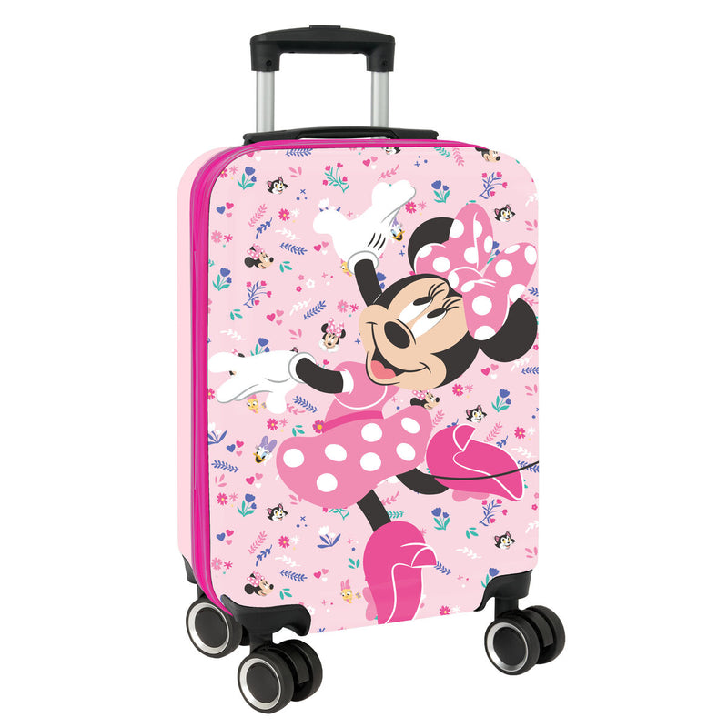 Lasten matkalaukku / käsimatkatavaralaukku MINNIE Pinkki 20'' 20 L 34,5 x 55 x 20 cm