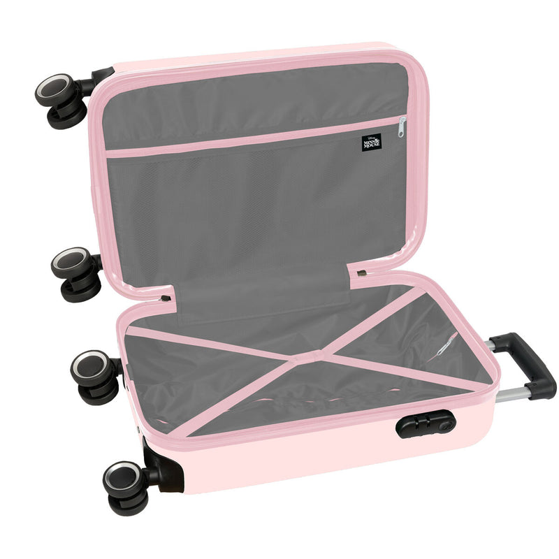 Lasten matkalaukku / Käsimatkatavaralaukku MINNIE MOUSE Pinkki 20'' 20 L 34,5 x 55 x 20 cm