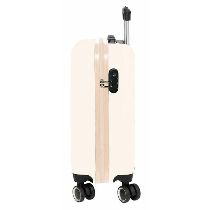 Lasten matkalaukku / käsimatkatavaralaukku MICKEY MOUSE Valkoinen 20'' 20 L 34,5 x 55 x 20 cm