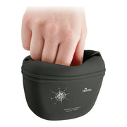 Silikonitasku Hunter Lugo Antrasiitinharmaa 5 x 11 x 13 cm