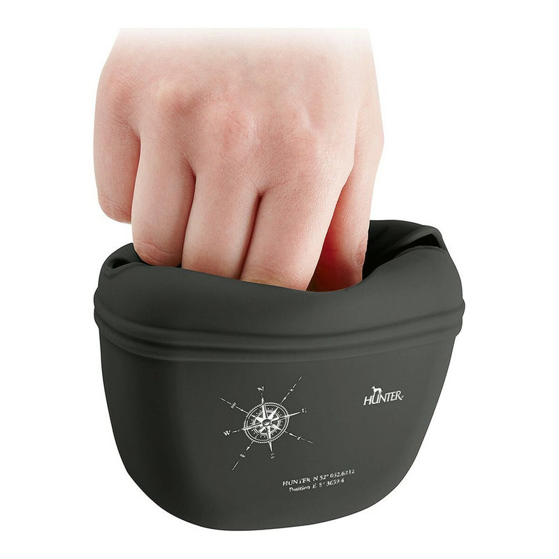 Silikonitasku Hunter Lugo Antrasiitinharmaa 5 x 11 x 13 cm