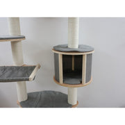 Kissan kiipeilypuu Kerbl 30 x 140 x 185 cm Seinälle asennettava