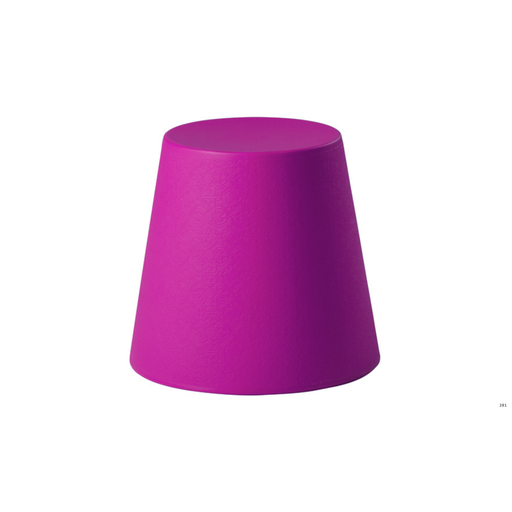 Giò Colonna Romanon suunnittelema selkeälinjainen ALI BABA Pinkki Jakkara Sweet Fuchsia värillä.