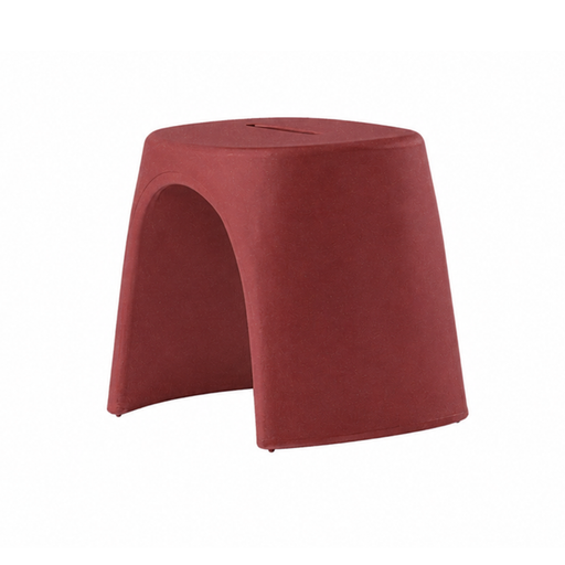 Italo Pertichinin suunnittelema sulavalinjainen AMÉLIE SGABELLO design jakkara Punainen Hibiscus Red värillä.