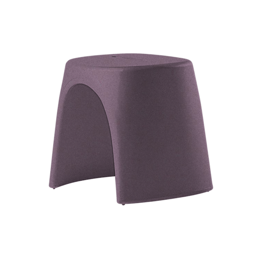 Italo Pertichinin suunnittelema sulavalinjainen AMÉLIE SGABELLO design jakkara Violetti Iris Violet värillä.