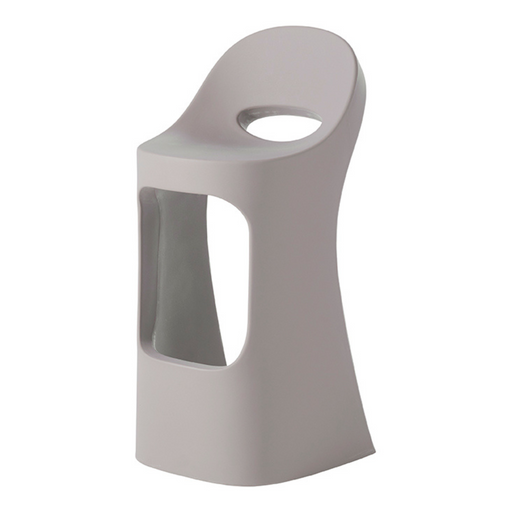 Italo Pertichinin suunnittelema sulavalinjainen Harmaa AMÉLIE SIT UP Baarituoli Dove Gray värillä.