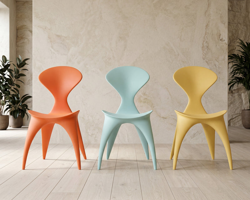Karim Rashidin suunnittelema kaunis ANIMA Tuoli. Beautiful ANIMA Chair designed by Karim Rashid.
