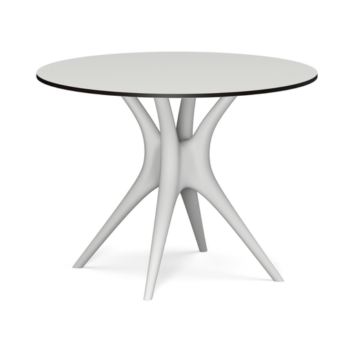 Karim Rashidin suunnittelema kaunis ANIMA Pöytä Telegrey 4 RAL 7047 harmaalla pöytälevyllä. Beautiful ANIMA Table designed by Karim Rashid in Telegrey 4 RAL 7047 and with grey tabletop.