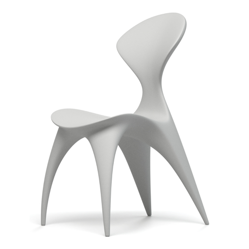 Karim Rashidin suunnittelema kaunis ANIMA Tuoli Telegrey 4 Harmaa RAL 7047. Beautiful ANIMA Chair designed by Karim Rashid in Telegrey 4 RAL 7047.