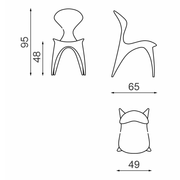 ANIMA Tuoli 9010 Dimensions