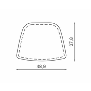 ARMSTRONG Nojatuolin Istuinpehmuste. ARMSTRONG Armchair Seat Cushion.
