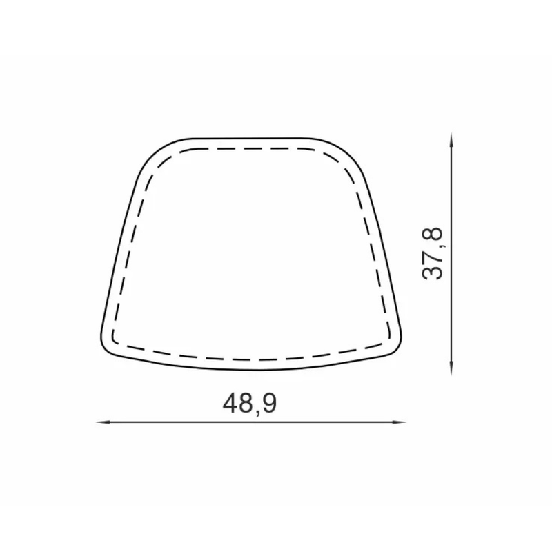 ARMSTRONG Nojatuolin Istuinpehmuste. ARMSTRONG Armchair Seat Cushion.