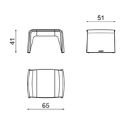 Tomek Rygalikin / Studio Rygalik suunnittelema ajaton ARMSTRONG Sohvapöytä. Timeless ARMSTRONG Table designed by Tomek Rygalik / Studio Rygalik.