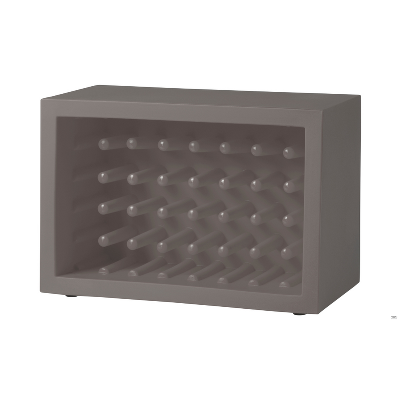 Marcel Wandersin suunnittelema näyttävä BACHUS design viinipulloteline Argil Grey värillä.