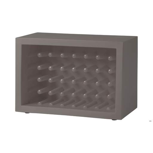 Marcel Wandersin suunnittelema näyttävä BACHUS design viinipulloteline Argil Grey värillä.