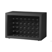 Marcel Wandersin suunnittelema näyttävä BACHUS design viinipulloteline Jet Black värillä.