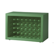 Marcel Wandersin suunnittelema näyttävä BACHUS design viinipulloteline Malva Green värillä.