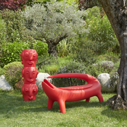 Marcantonion suunnittelema super hauska ja erikoinen BIG KROKO design Penkki.