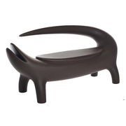 Marcantonion suunnittelema super hauska ja erikoinen BIG KROKO Ruskea Penkki Chocolate Brown värillä.