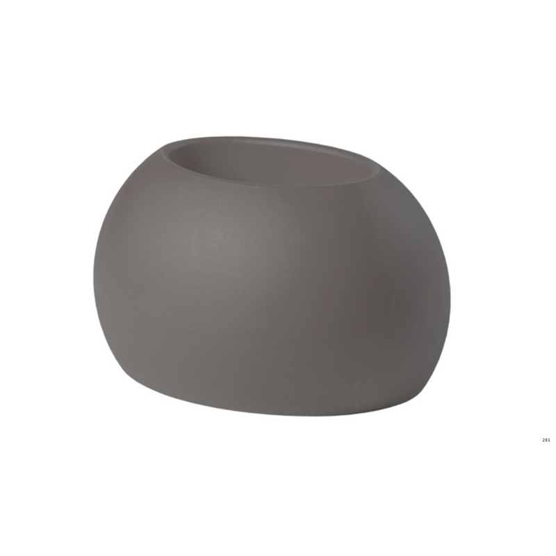 Karim Rashidin suunnittelema käytännöllinen ja tyylikäs BLOS POT Harmaa Kasviruukku Argil Grey värillä.