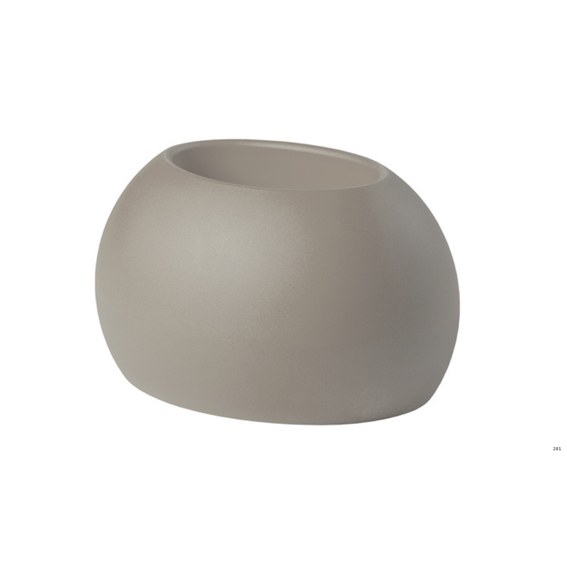 Karim Rashidin suunnittelema käytännöllinen ja tyylikäs BLOS POT Harmaa Kasviruukku Dove Grey värillä.