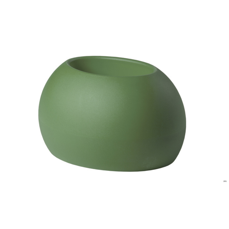 Karim Rashidin suunnittelema käytännöllinen ja tyylikäs BLOS POT Vihreä Kasviruukku Malva Green värillä.