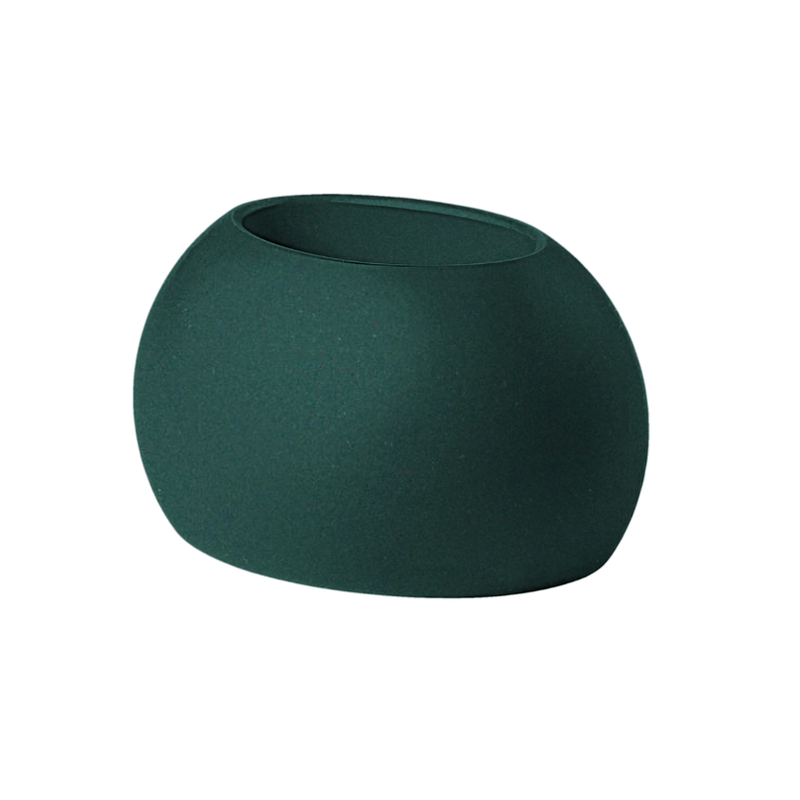 Karim Rashidin suunnittelema käytännöllinen ja tyylikäs BLOS POT Kasviruukku Vihreä Pine Green värillä.