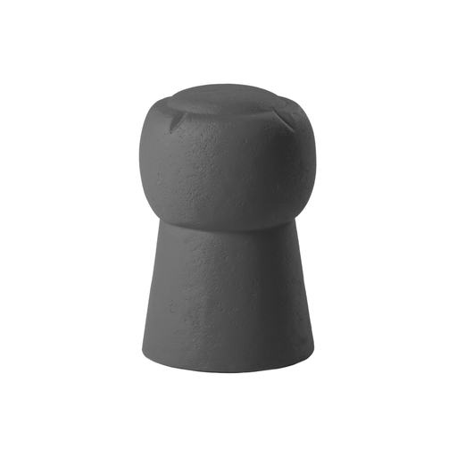 SLIDE Studion suunnittelema hauska samppanjapullon korkin muotoinen CIN CIN Harmaa Jakkara Elephant Grey värillä.