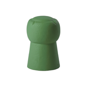 SLIDE Studion suunnittelema hauska samppanjapullon korkin muotoinen CIN CIN Vihreä Jakkara Malva Green värillä.