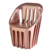 Alvaro Uriben suunnittelema sulavalinjainen COLISEUM design tuoli Copper erikoisvärillä.