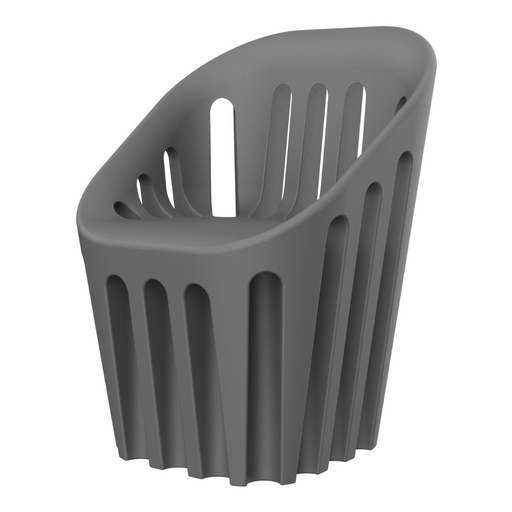 Alvaro Uriben suunnittelema sulavalinjainen COLISEUM design tuoli Elephant Grey värillä.