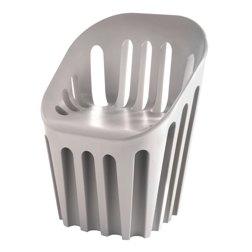 Alvaro Uriben suunnittelema sulavalinjainen COLISEUM design tuoli Valkoinen Mist White värillä.