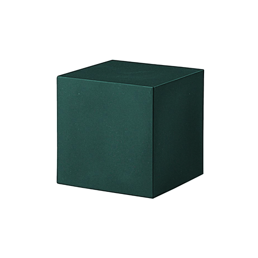 SLIDE® Studion suunnittelema tyylikäs kuutiomainen CUBO Jakkara - Pöytä Vihreä Pine Green värillä.