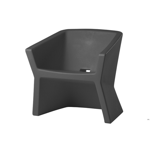 Jorge Najeran suunnittelema kaunis ja futuristinen EXOFA Nojatuoli Elephant Grey värisenä.