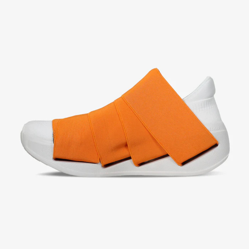 FESSURA CHANGE® Valkoiset Miesten ja Naisten tennarit Oranssi nauha 003