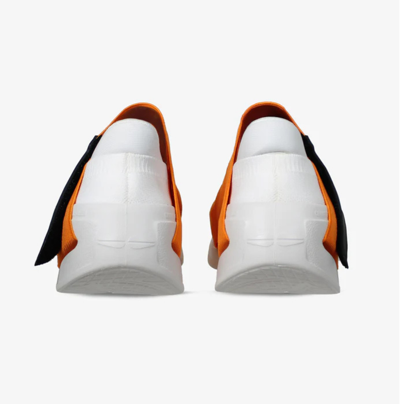 FESSURA CHANGE® Valkoiset Miesten ja Naisten tennarit Oranssi nauha 005