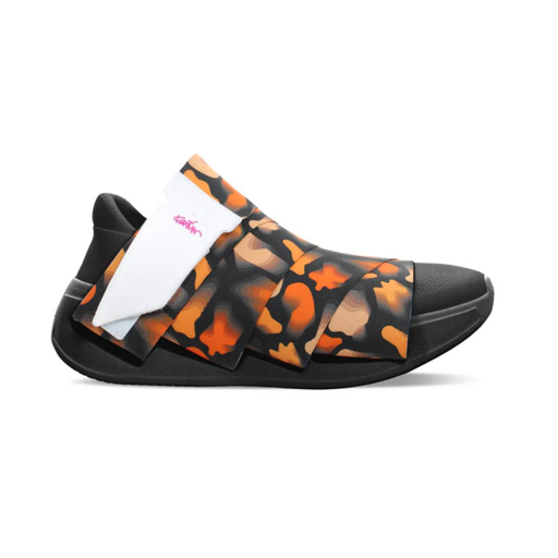 FESSURA CHANGE® Mustat Miesten ja Naisten tennarit Oranssi nauha KARIM RASHID Limited Edition 001