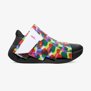 FESSURA CHANGE® Mustat Miesten ja Naisten tennarit Multicolour nauha KARIM RASHID Limited Edition 001