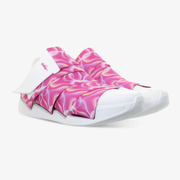 FESSURA CHANGE® Valkoiset Miesten ja Naisten tennarit Pinkki nauha KARIM RASHID Limited Edition 002