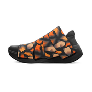 FESSURA CHANGE® Mustat Miesten ja Naisten tennarit Oranssi nauha KARIM RASHID Limited Edition 002