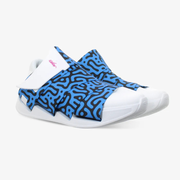 FESSURA CHANGE® Valkoiset Miesten ja Naisten tennarit Sininen nauha KARIM RASHID Limited Edition 002