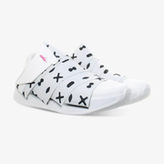 FESSURA CHANGE® Valkoiset Miesten ja Naisten tennarit White Sign nauha KARIM RASHID Limited Edition 002