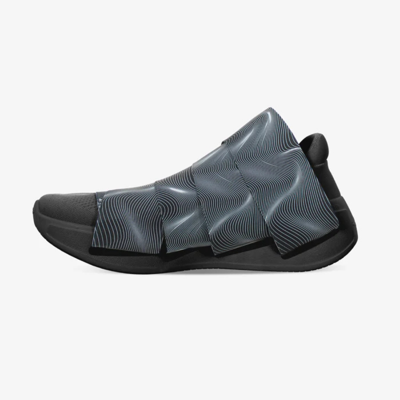 FESSURA CHANGE® Mustat Miesten ja Naisten tennarit Musta nauha KARIM RASHID Limited Edition 003
