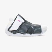 FESSURA CHANGE® Valkoiset Miesten ja Naisten tennarit Musta nauha KARIM RASHID Limited Edition 001